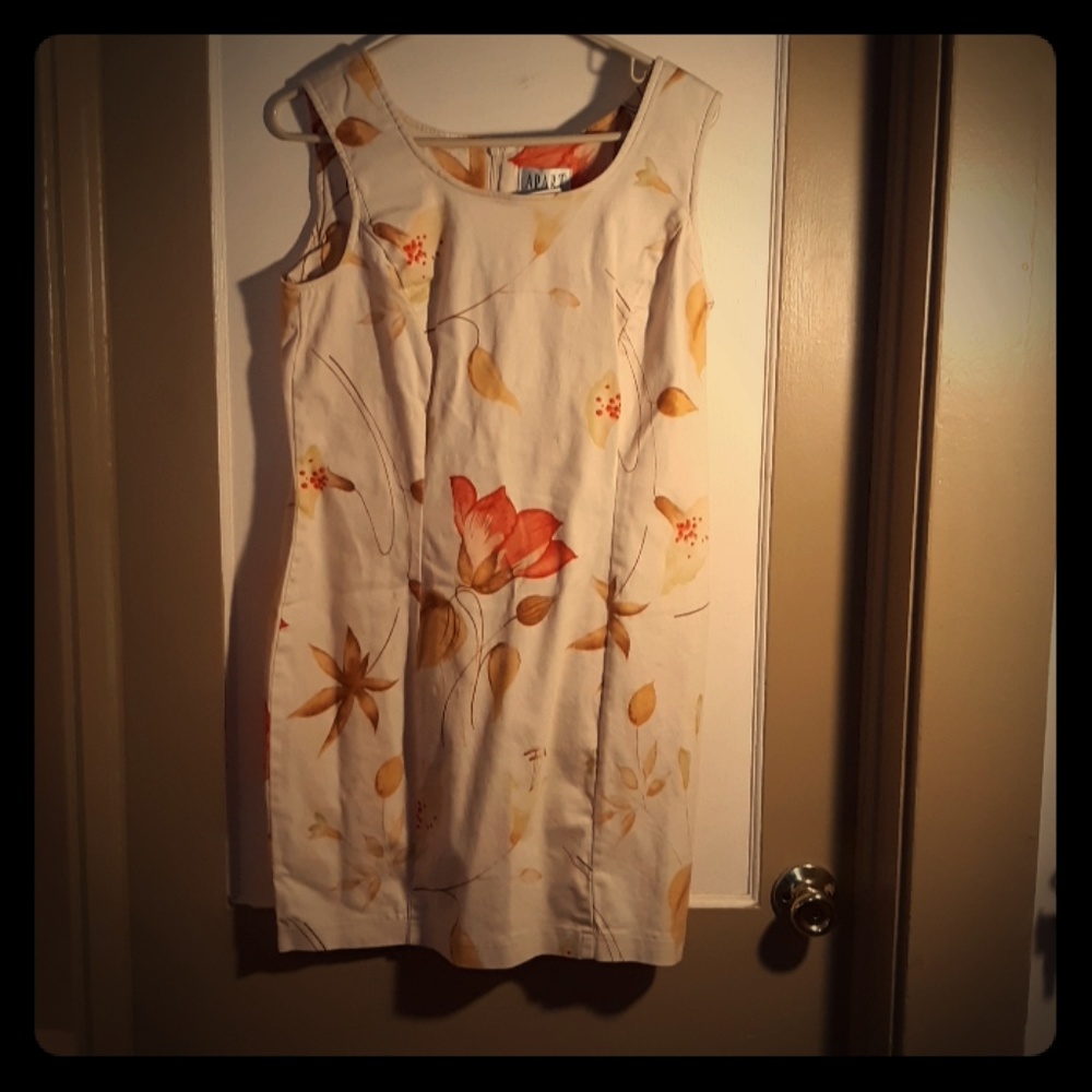 Vintage apart impressions ladies dress 12 p multi